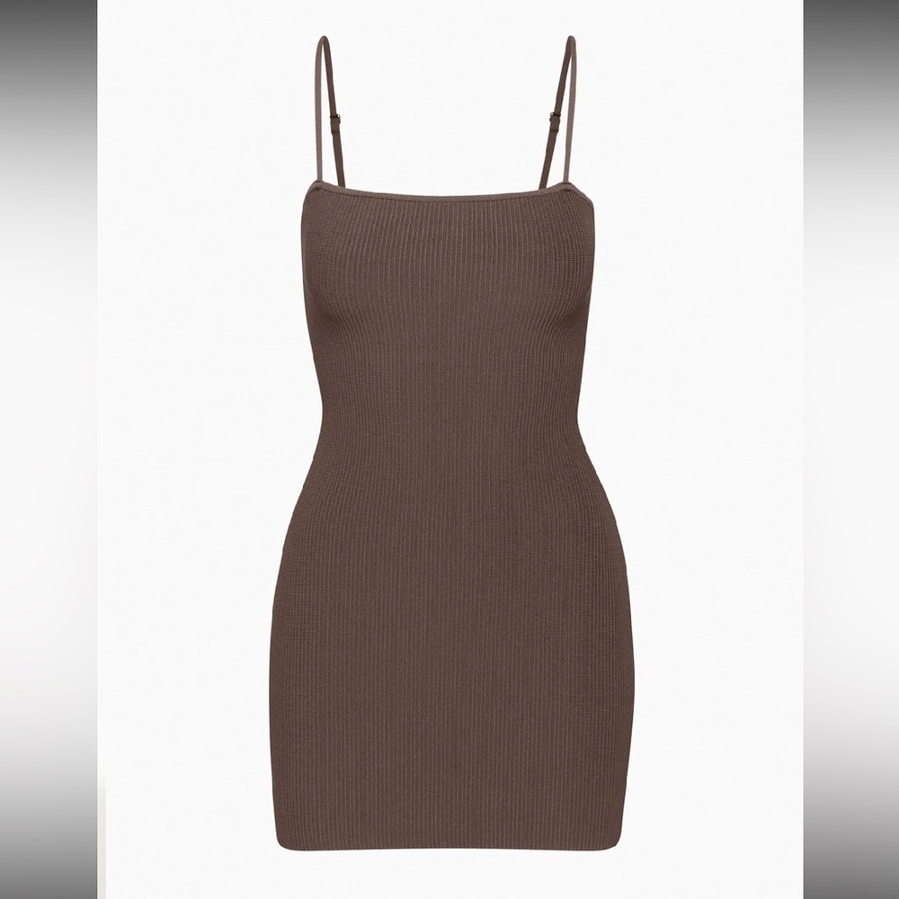 Aritzia Babaton Sculpt Knit Cami Dress